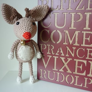 Reindeer: A Crochet PDF Pattern image 1