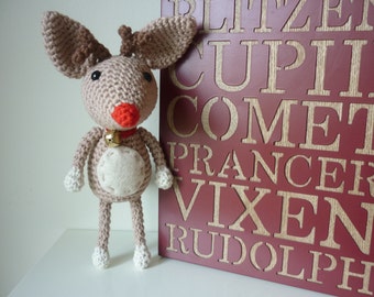 Reindeer: A Crochet PDF Pattern