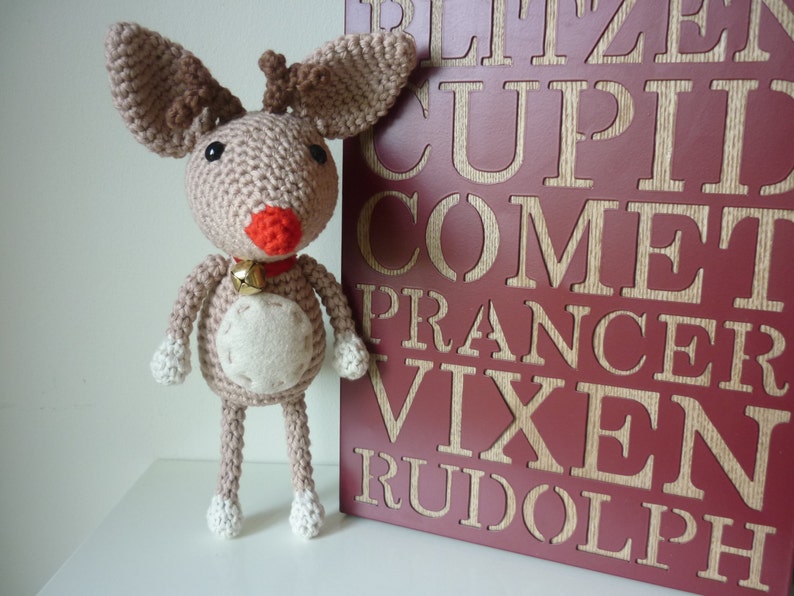 Reindeer: A Crochet PDF Pattern image 1