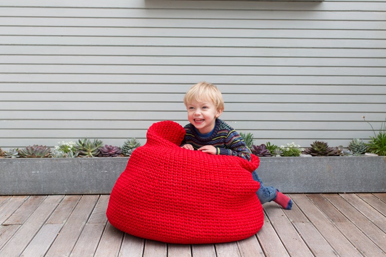 Big Beanbag: A Crochet PDF Pattern image 1