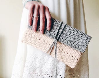 Star-Stitch Clutch: A Crochet clutch purse/ bag PDF Pattern