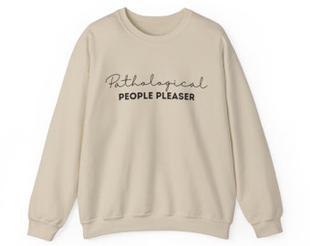 Pathological People Pleaser, Taylor Swift, Unisex Heavy Blend™ Crewneck Sweatshirt, Swiftie, The Vault, You’re Loosing me