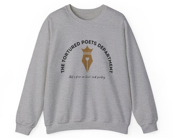 TS11 Love and Poetry Crewneck, TTPD, Taylor Swift, Swiftie merch, Eras Tour