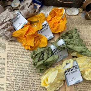 2 metri di rilegatura in stile vintage - scelta - spiegazzata a mano - diario spazzatura - shabby chic - SplatteredInky