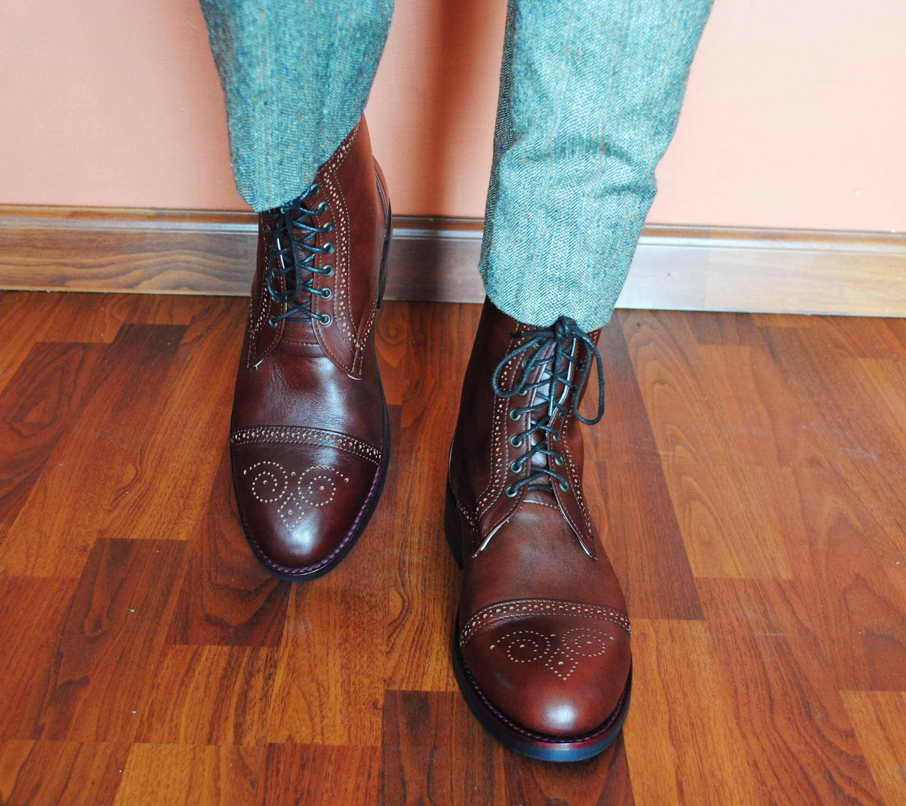 custom made combat boots