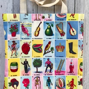 Lotería Tote Bag