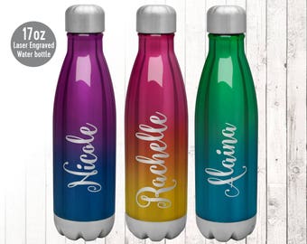 personalized thermos water bottles