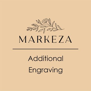 Additional Engraving / Or Custom Design Proof