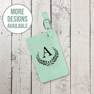 Custom Luggage Tag Personalized, Laser Engraved Travel Accessory Gift, Personalized Luggage ID , Monogram Luggage Tag
