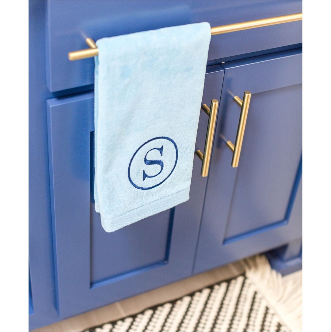 Personalized Monogrammed Hand Towels Choose Your Thread Color