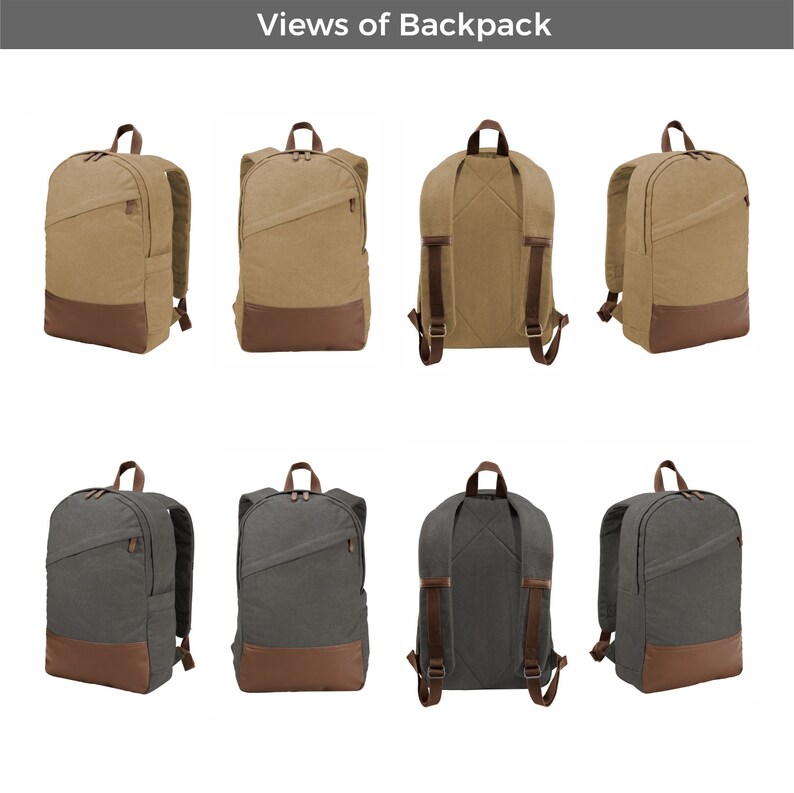 Matching Backpack and Duffle Set Personalized With Embroidered Etsy