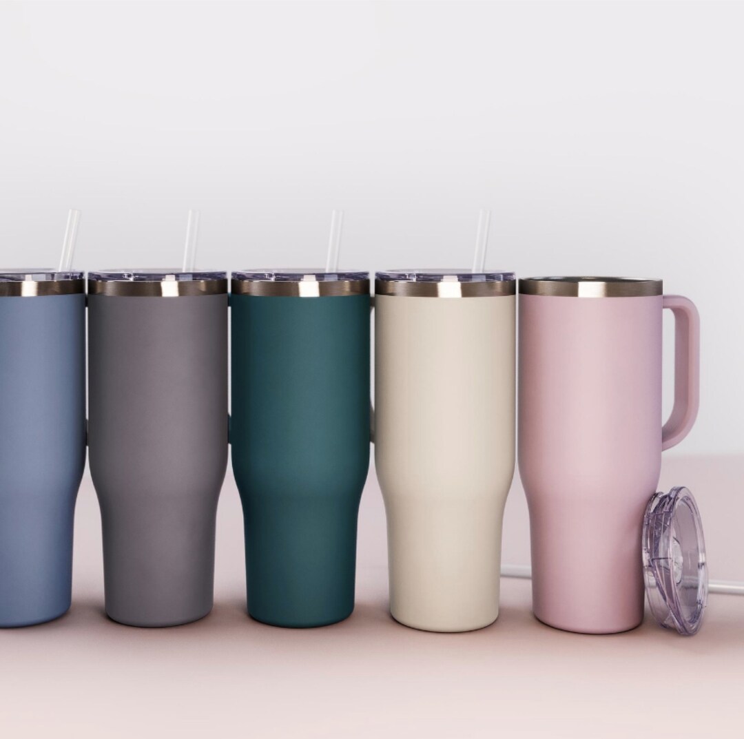 Engraved 40 Oz Stainless Steel Travel Mug Personalized / Custom