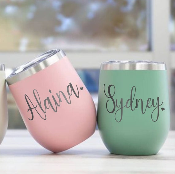 Personalized Wine Tumbler