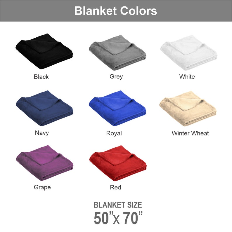 Personalized Blanket for Adults Monogram Blanket Plush Throw Etsy