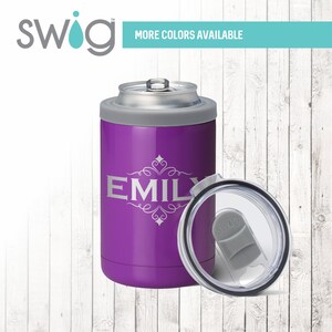 SWIG Cotton Candy Print Slim Can Cooler, SWIG Combo