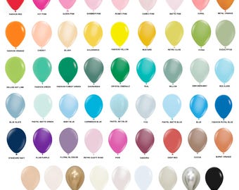 Sample Balloon Colors | Order A Sample Color