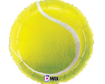 Tennis Ball Balloon | Tennis Party Decor | Sports Balloon | Tennis Party Decor | Tennis Birthday Photo Prop