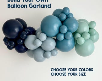 Custom Balloon Arch | DIY Balloon Garland | Custom Balloons | Biodegradable | Boho Balloons | Baby Shower | Birthday | Wedding | Graduation