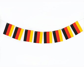 Germany Flag Banner, German Flag Banner, Team Germany Garland, World Flags, Germany World Cup Decorations, P248