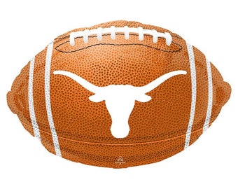 Texas Balloon 17" | Football Party Decor | Sports Balloon | Tailgate Decor | Football Birthday Photo Prop | BAL270