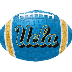 Palloncino UCLA 18&quot; / Decorazione per festa di football / Palloncino sportivo / Decorazione per portellone posteriore / Accessorio per foto di compleanno di football / BAL308