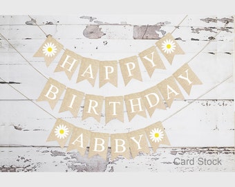 Jollyboom Groovy Decorazioni Per Feste: 3 Striscioni Con Margherite, Stile Hippy Boho Anni 60-70, Per Compleanni E Baby Shower