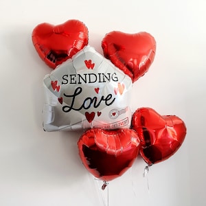 Valentine&#39;s Day Balloons | Valentine&#39;s Day Decor | Valentine&#39;s Day Balloons | Valentine&#39;s Day Party Decor | Sending Love Balloons |