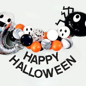 Halloween Party | Happy Halloween Party Decor with Balloons | Halloween Party Decorations | Spooky Decor | COL148