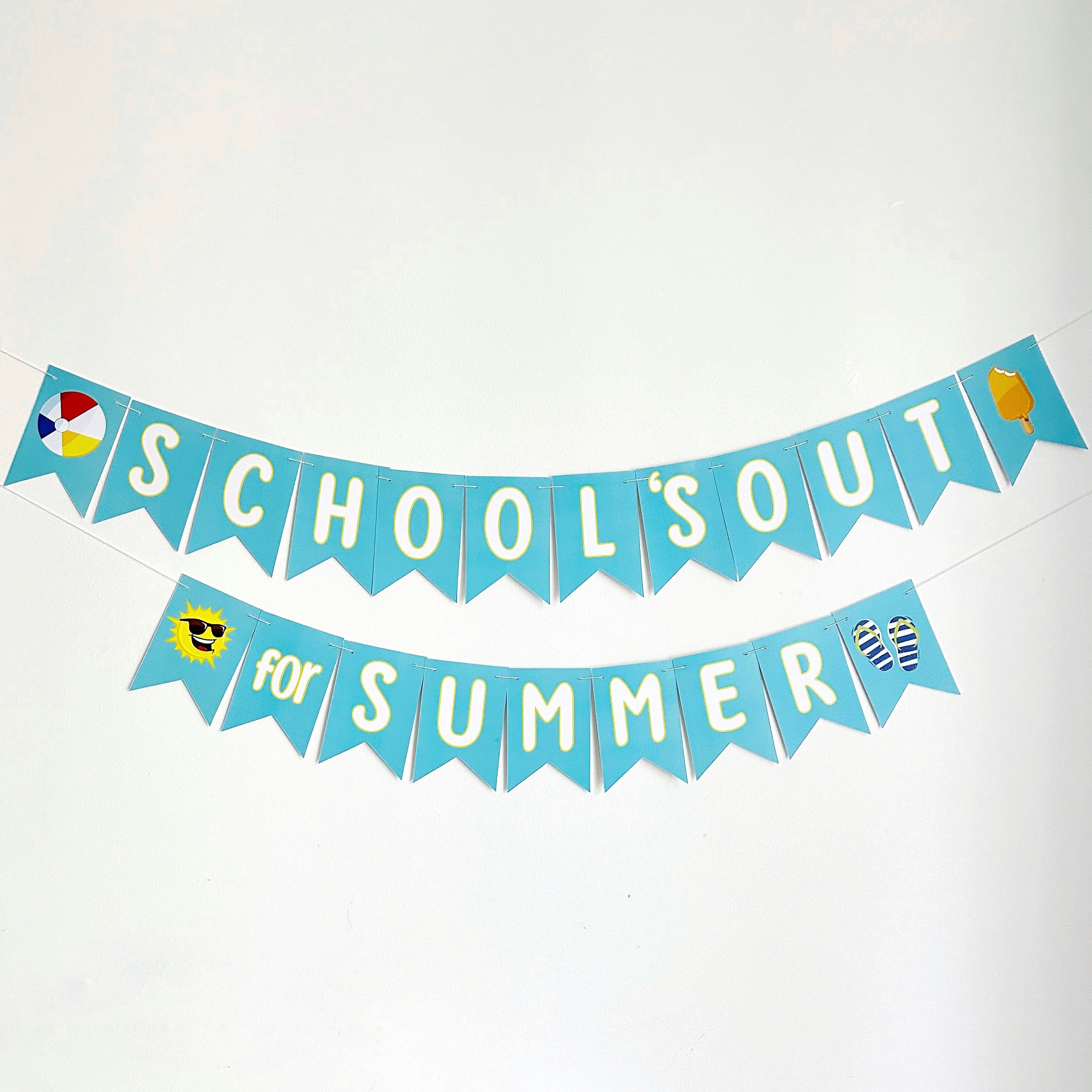 Striscione Benvenuto A Scuola Con 18 Vortici Decorativi – Tema Back To School – Lamina E Cartoncino