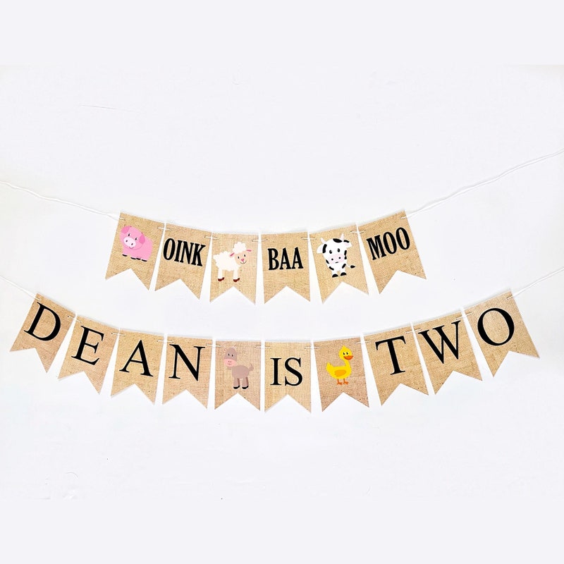Farm Birthday Decorations - Etsy
