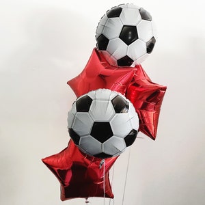 Soccer Birthday Party Decorations, World Cup Party, Soccer Balloons, Soccer Banquet Decorations COL179