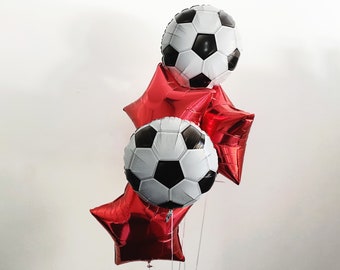 Soccer Birthday Party Decorations, World Cup Party, Soccer Balloons, Soccer Banquet Decorations COL179