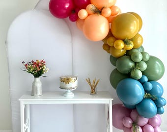 Balloon Arch Kit | DIY Balloon Garland | Boho Baby Shower | Baby In Bloom | Floral Party Decor | Wildflower Theme | Birthday Garden Party