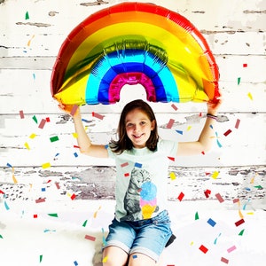 Rainbow Balloon | Rainbow Party Decor | Rainbow Party Decoration  | Colorful Balloon