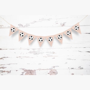 Soccer Banner, Card Stock Soccer Banner, Soccer Decorations, Soccer Birthday Party, Soccer Decorations, P062