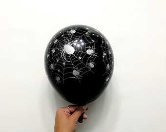 Deco Bubble Spider Web Balloon 22in 1ct - Party Store Miami FL