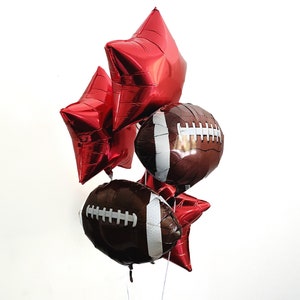 Football Birthday Party Decorations, Football Party, Game Time Balloons, Football Banquet Decorations COL181
