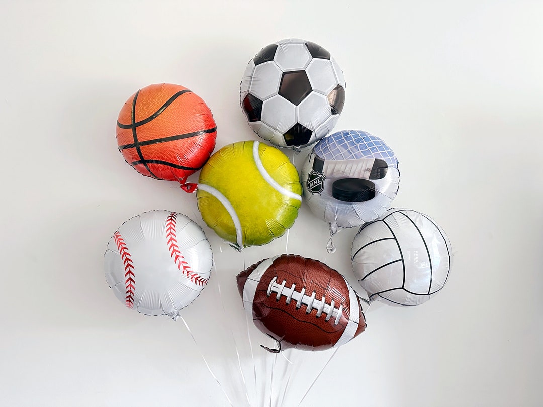 All Sports Balloon Set Allstar Party Decor Sports Balloons Sports