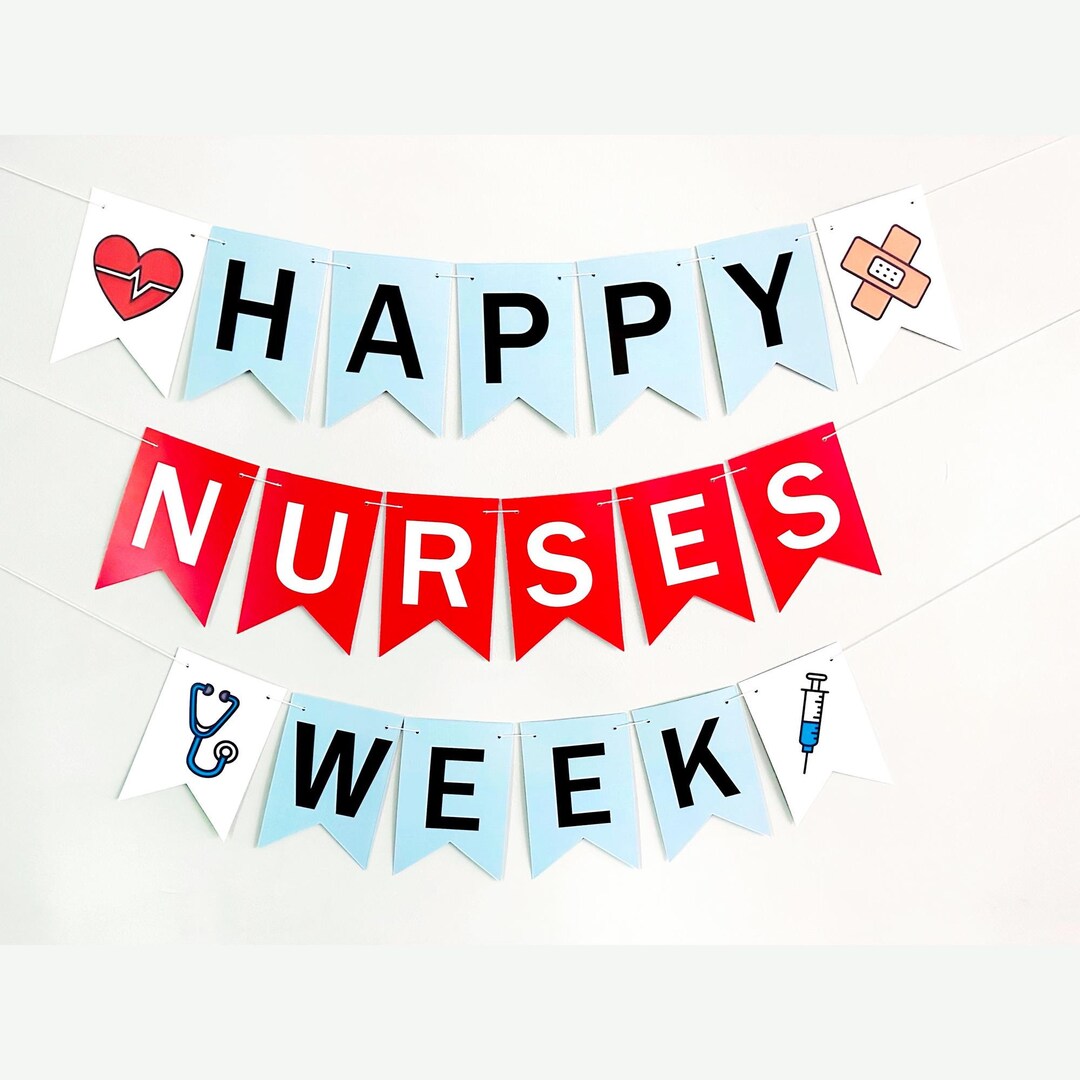 thumbnail image 2 of Nurse Week Party Decorations Thank You Nurses We Appreciate 2 of 10