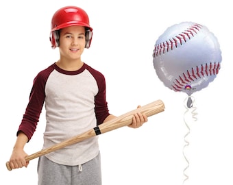 Baseball Balloon | Baseball Party Decor | Sports Balloon | Baseball Party Decor | Baseball Birthday Photo Prop | BAL021