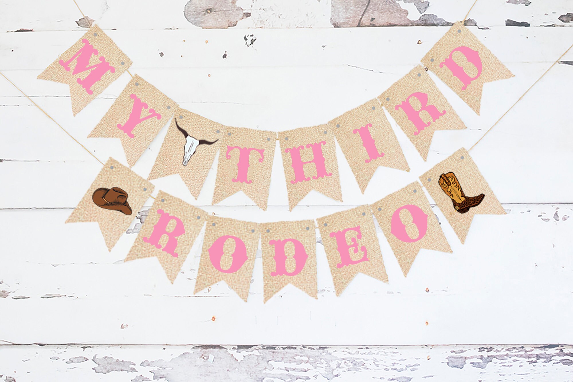 Western Third Birthday Party, Western Party Decor, My 3rd Rodeo ...