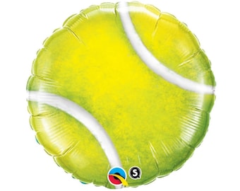 Ballon de balle de tennis | Décor de fête de tennis | Ballon de sport | Décor de fête de tennis | Accessoire photo d’anniversaire de tennis