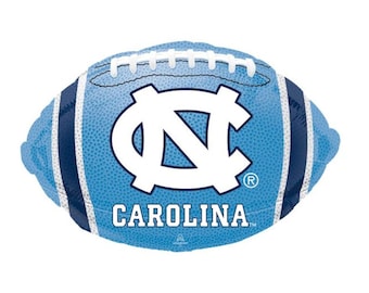North Carolina Football Balloon, 17" Foil (Graduation & Sports Party)