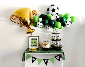 Soccer Party | Soccer Birthday | Soccer Party Decorations | World Cup Balloon Decorations | COL065