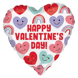 Valentine&#39;s Day Balloon | Valentine&#39;s Party Decor | Heart Balloon | I Love You Balloon | Valentine&#39;s Day Decor| Valentine&#39;s Day Balloons