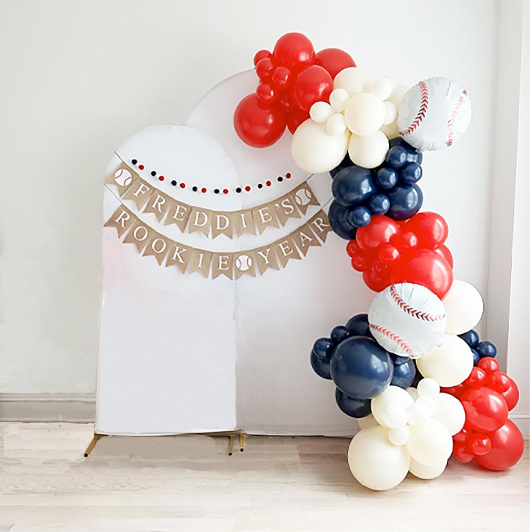 Rookie Year Birthday | Custom Baseball Party | Rookie of the Year ...