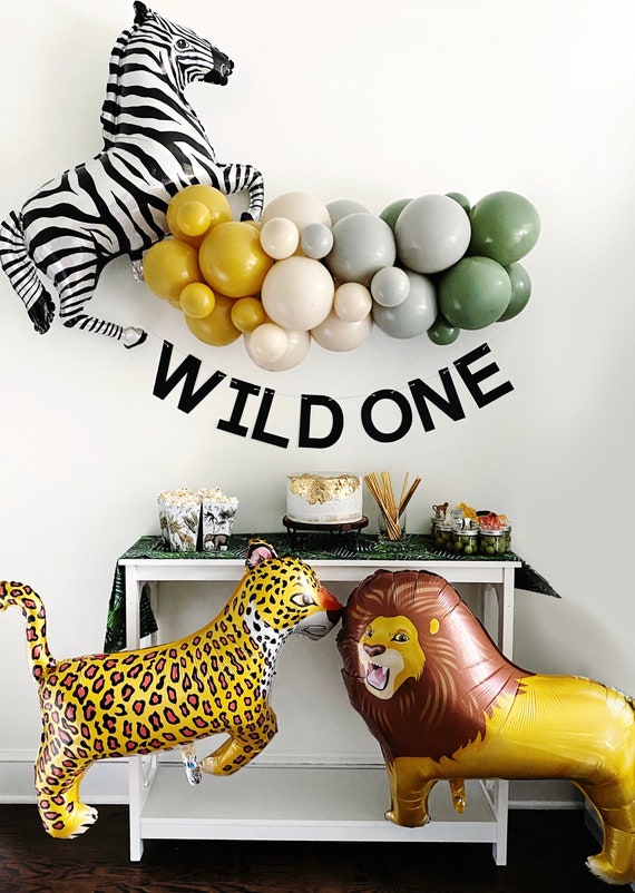 Safari First Birthday Decor Safari Party Decor Gender Neutral