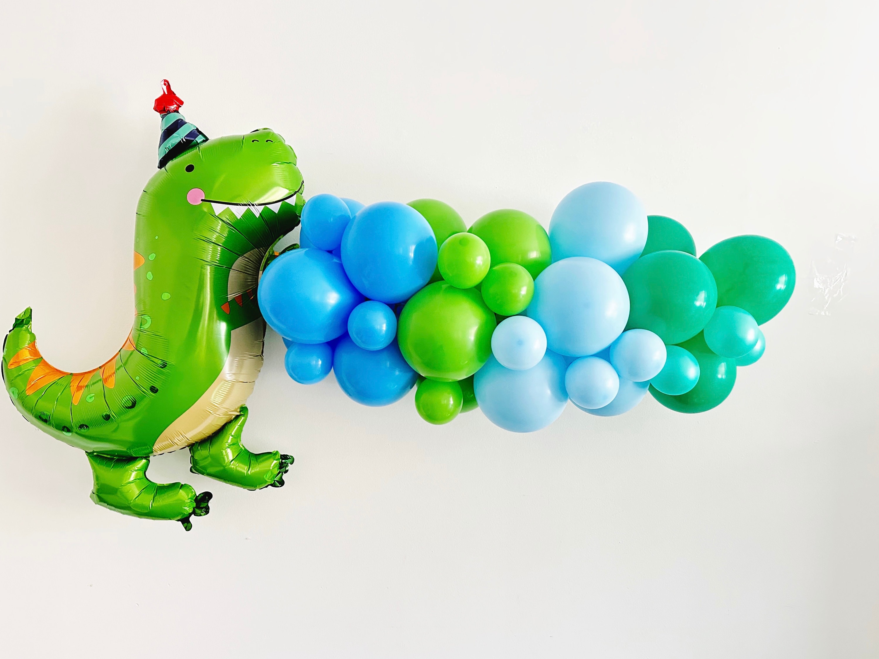 Two Rex Birthday Party | Dinosaur Balloons | Second Birthday Party ...