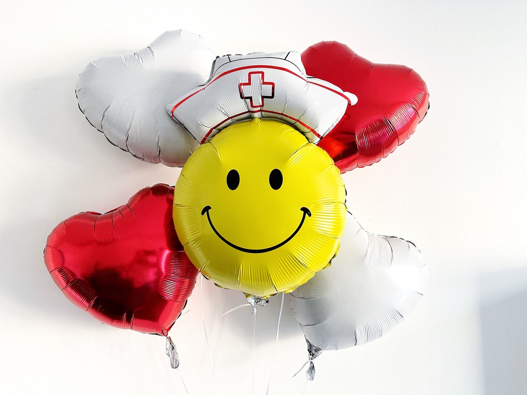 Nurses Day Balloon Set We Love Our Nurses Party Decor Nurse Balloons