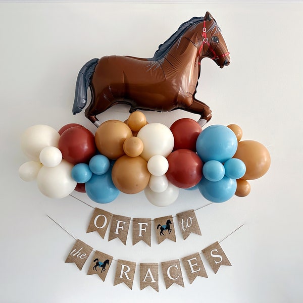 Kentucky Derby Party | Horse Party Decor | Cowgirl Party | Kentucky Derby Balloons | Horse Party Decor | Western Party Decor |